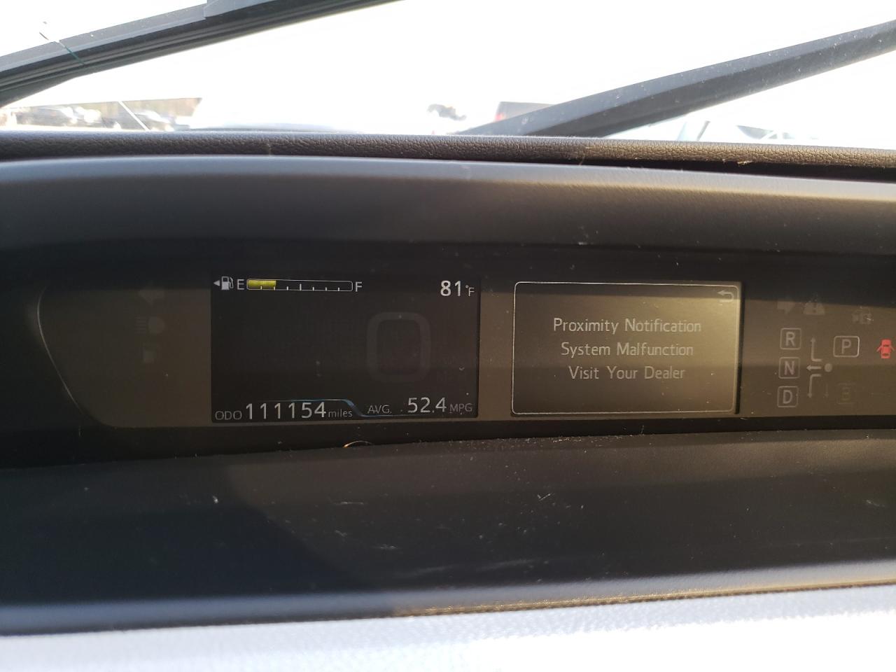 Photo 8 from auction – 2016 TOYOTA PRIUS with VIN JTDKBRFU9G3022945