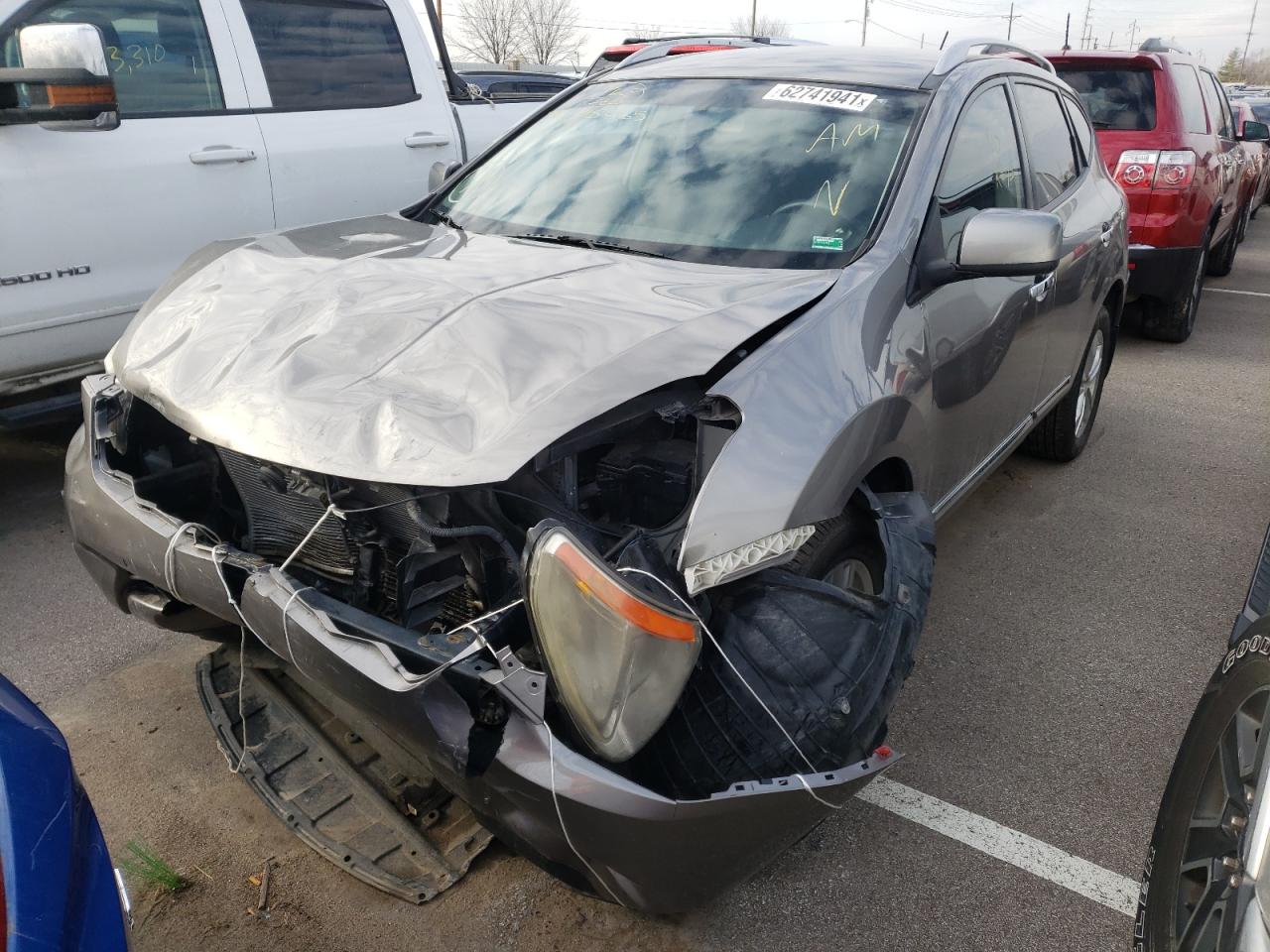 Photo 2 from auction – 2012 NISSAN ROGUE S with VIN JN8AS5MV2CW715465
