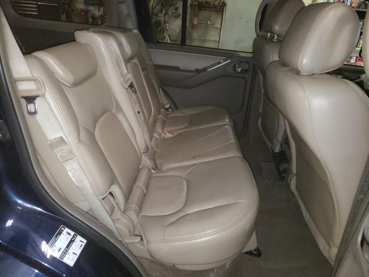 Photo 6 from auction – 2009 NISSAN PATHFINDER with VIN 5N1AR18B99C613456