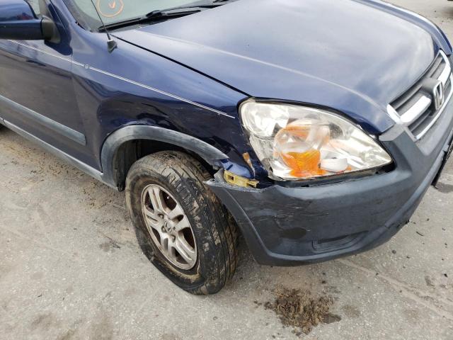 Photo 9 from auction – 2002 HONDA CR-V EX with VIN JHLRD78802C074148