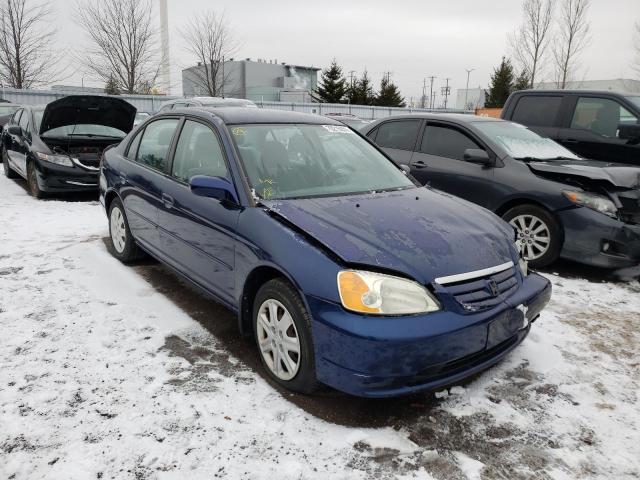 HONDA CIVIC LX 2003 with VIN 2HGES16613H908833 - Photo from auction