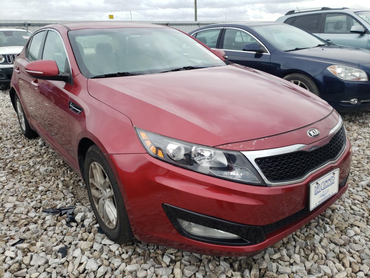 KIA OPTIMA LX 2013 with VIN 5XXGM4A74DG196454 - Photo from auction