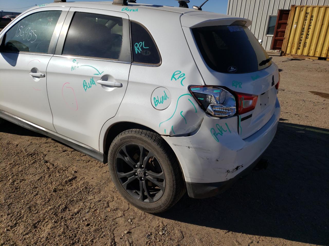 Photo 9 from auction – 2015 MITSUBISHI OUTLANDER with VIN 4A4AR4AU4FE023322