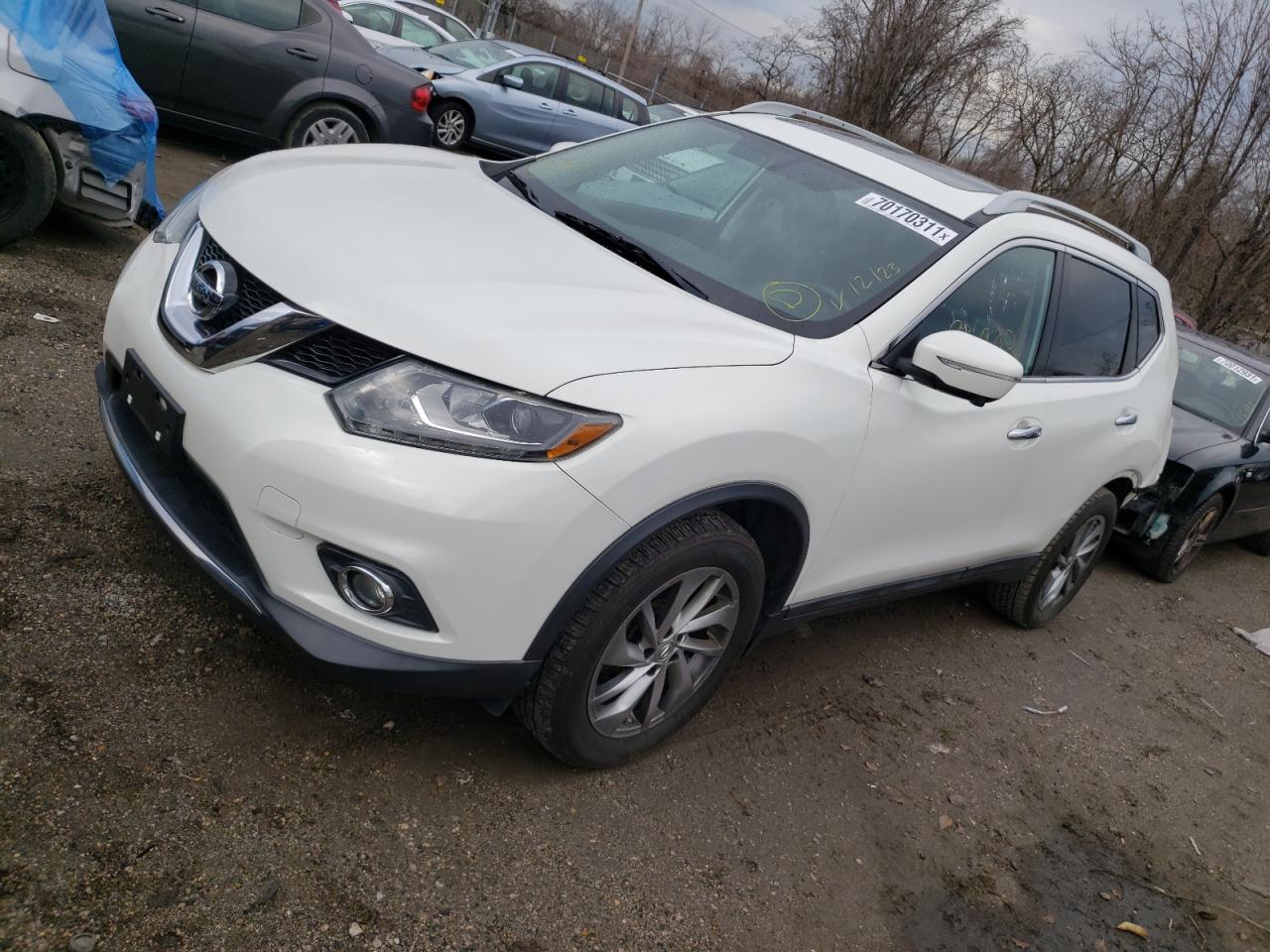 Photo 2 from auction – 2014 NISSAN ROGUE S with VIN 5N1AT2MV2EC836651