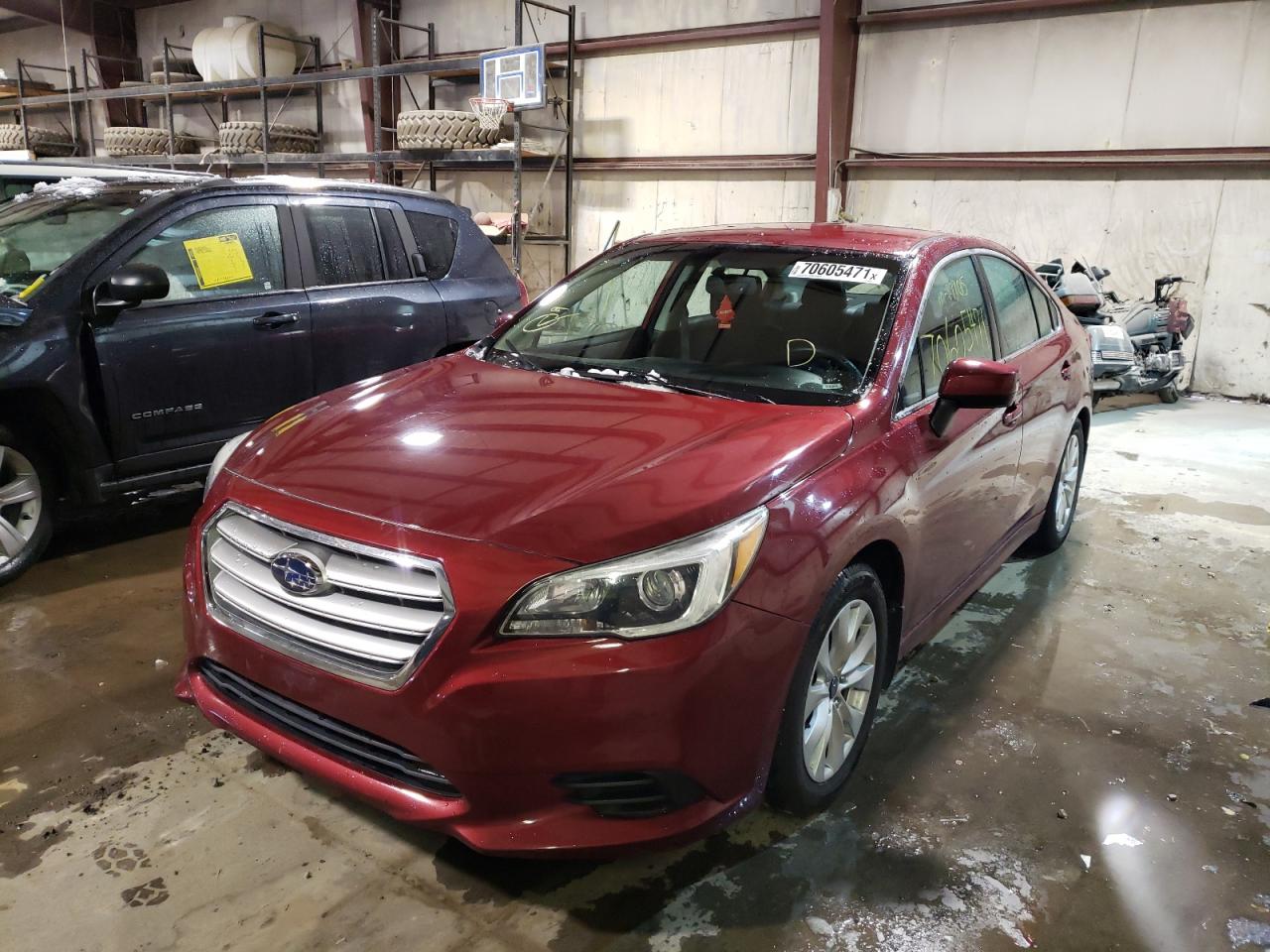 Photo 2 from auction – 2016 SUBARU LEGACY 2.5 with VIN 4S3BNBC61G3058939