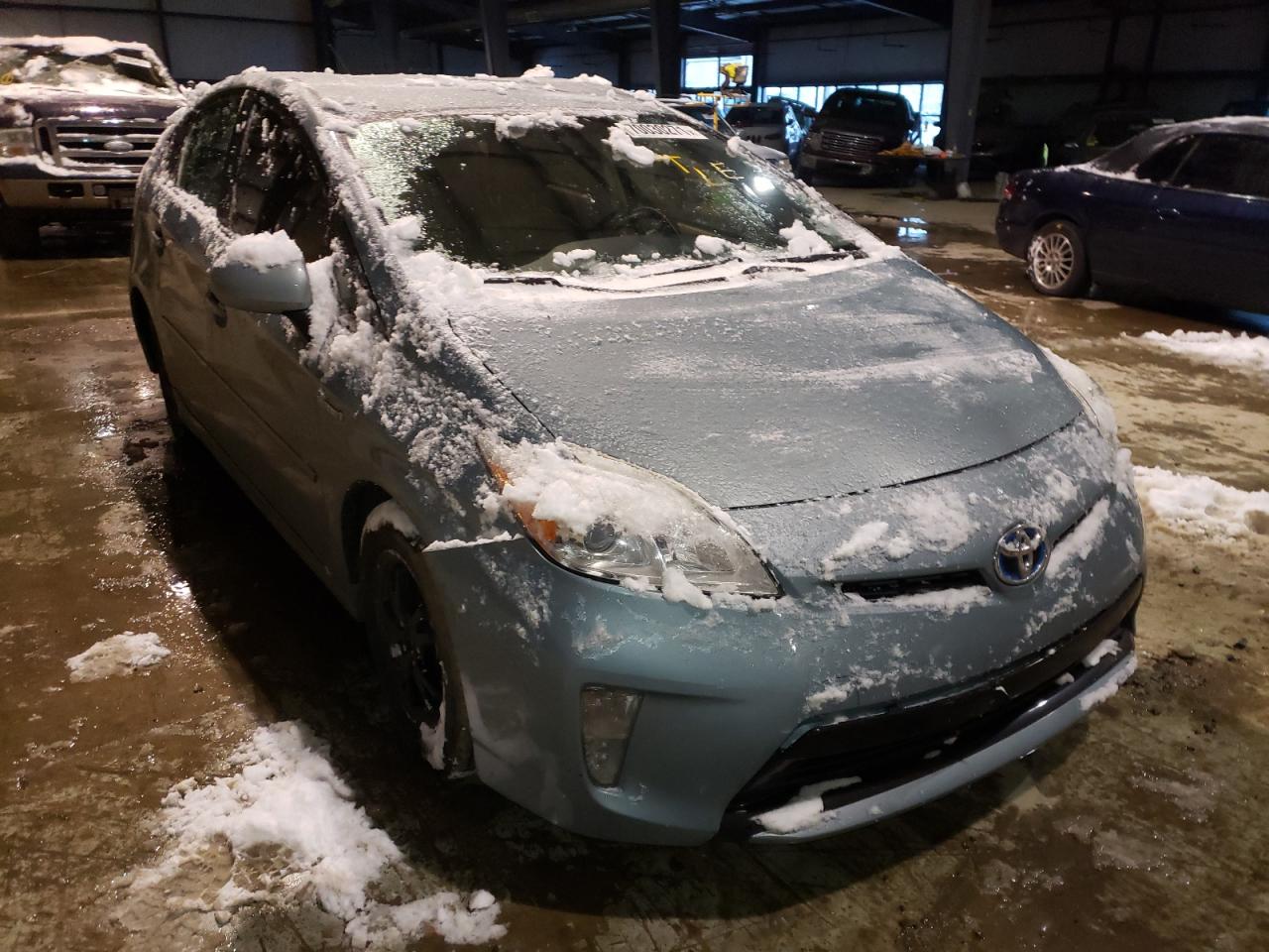 TOYOTA PRIUS 2013 with VIN JTDKN3DU8D1615467 - Photo from auction