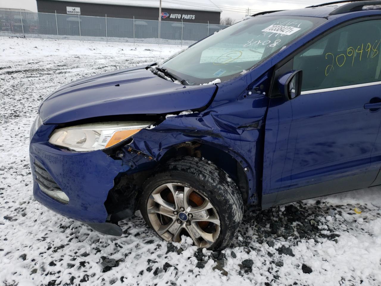 Photo 9 from auction – 2013 FORD ESCAPE SEL with VIN 1FMCU9H9XDUB58008