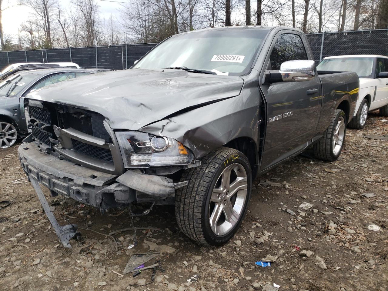 Photo 2 from auction – 2012 DODGE RAM 1500 S with VIN 3C6JD6AT8CG277295