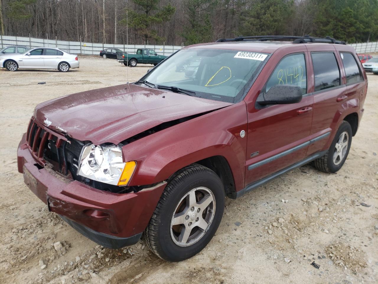 Photo 2 from auction – 2007 JEEP GRAND CHER with VIN 1J8GR48K47C629327