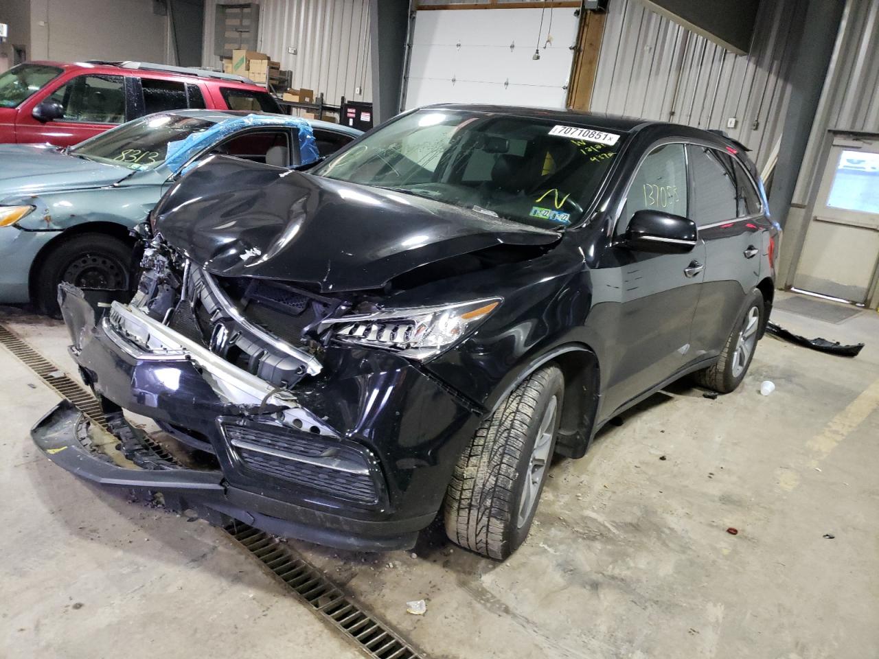 Photo 2 from auction – 2014 ACURA MDX with VIN 5FRYD4H25EB024872