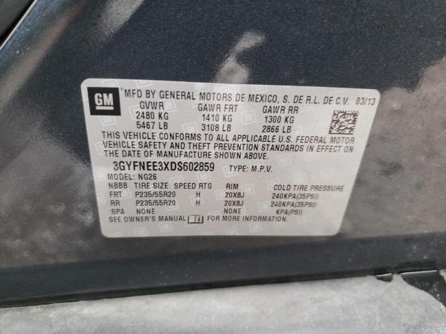 Photo 10 from auction – 2013 CADILLAC SRX PREMIU with VIN 3GYFNEE3XDS602859