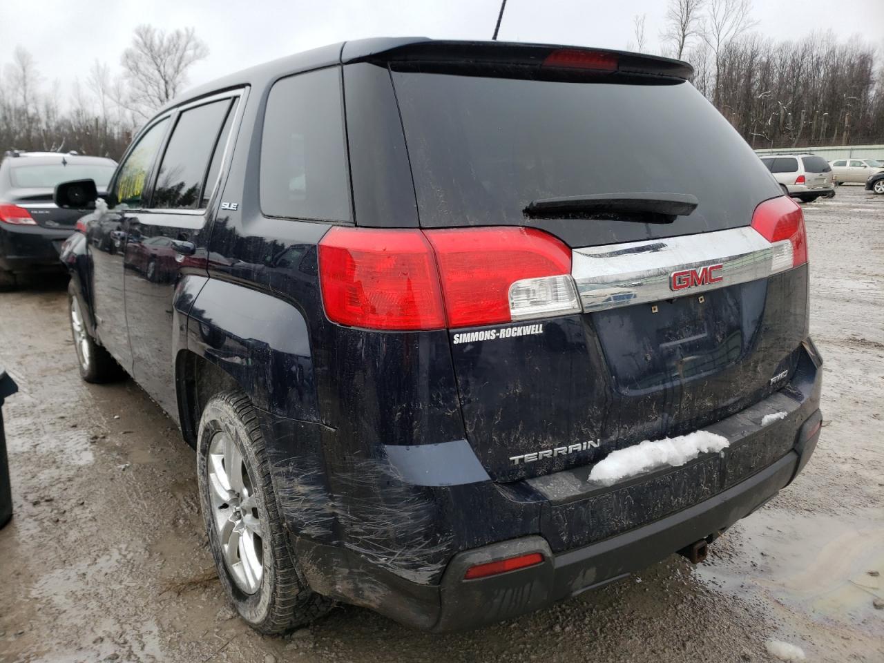 Photo 3 from auction – 2015 GMC TERRAIN SL with VIN 2GKFLVEK5F6438154