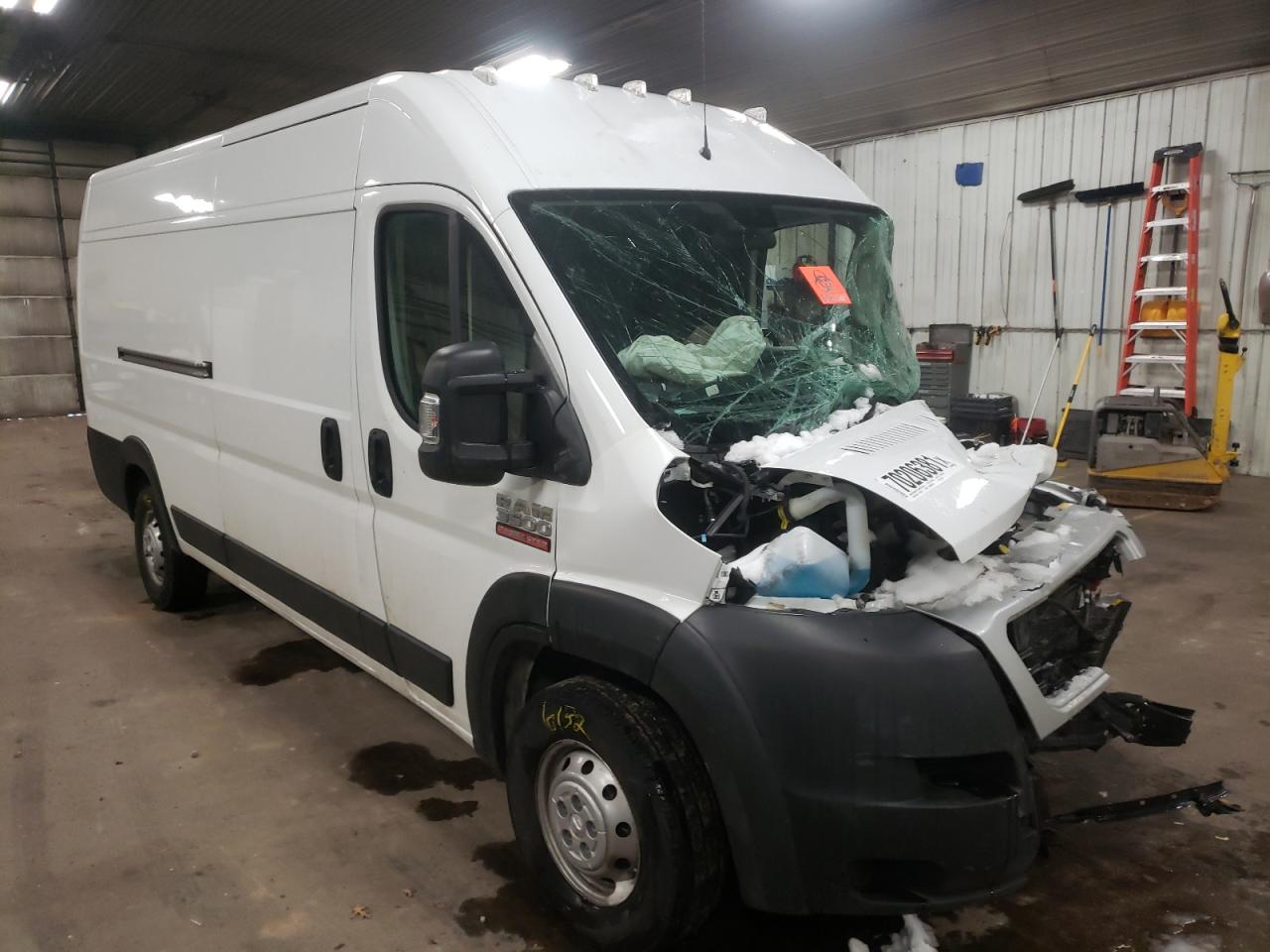 DODGE PROMASTER 2020 with VIN 3C6URVJG5LE122744 - Photo from auction