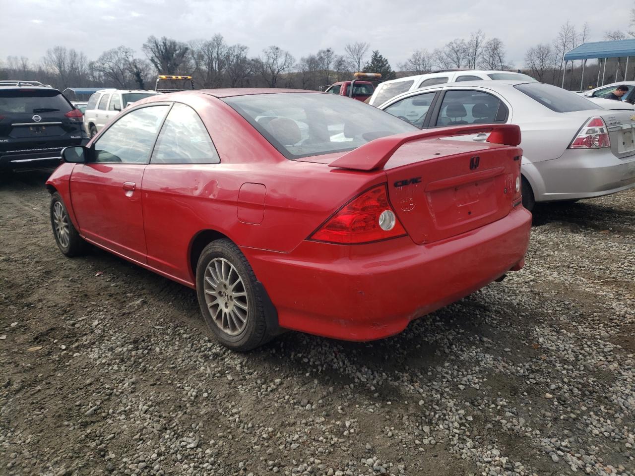 Photo 3 from auction – 2005 HONDA CIVIC EX with VIN 1HGEM22965L002909