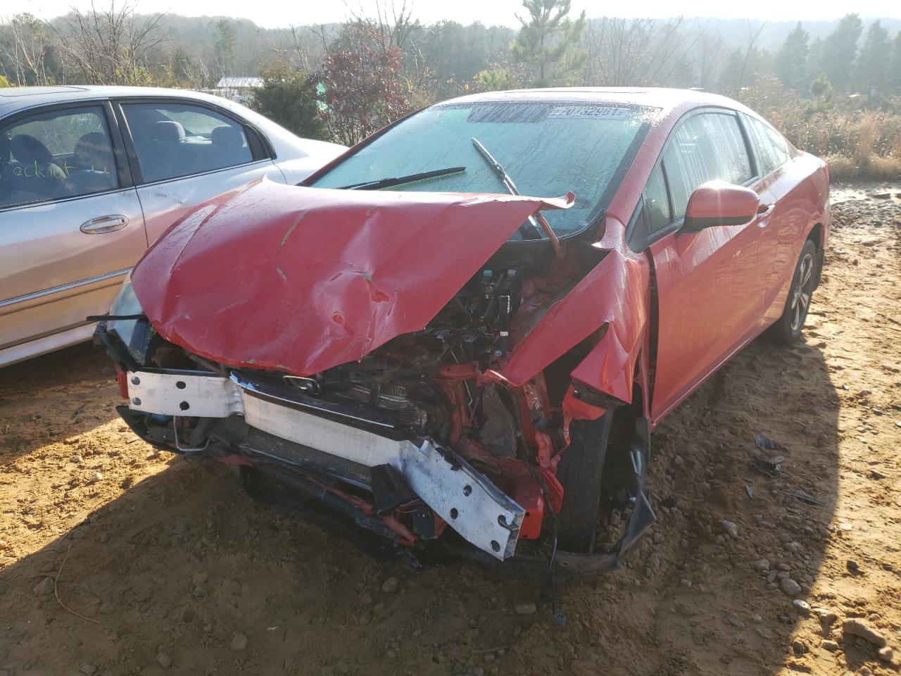Photo 2 from auction – 2015 HONDA CIVIC EX with VIN 2HGFG3B83FH507197