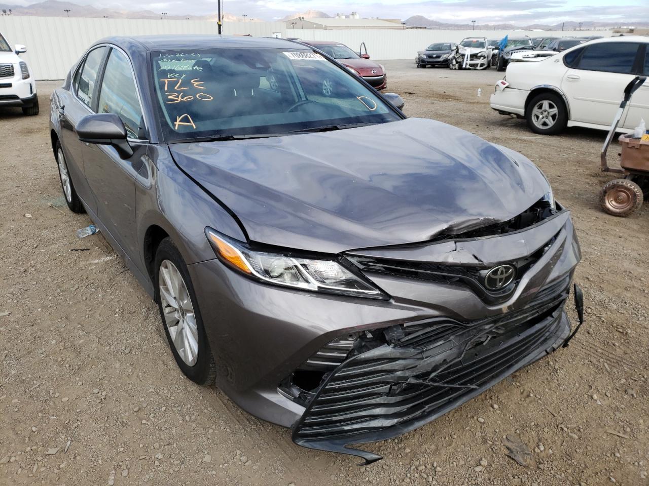Photo 1 from auction – 2020 TOYOTA CAMRY LE with VIN 4T1C11AK2LU386168