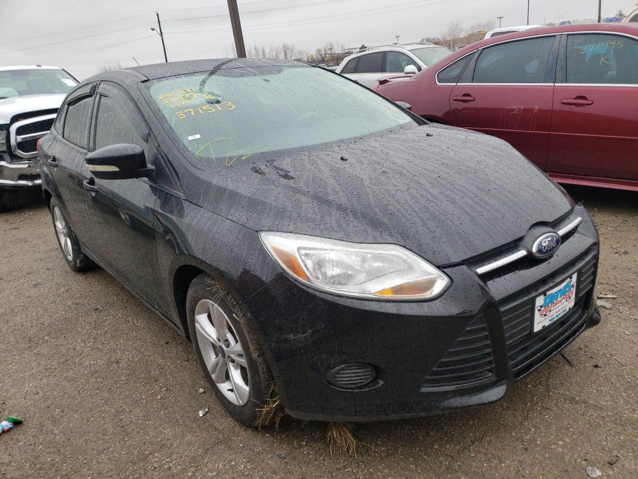FORD FOCUS SE 2013 with VIN 1FADP3F25DL371513 - Photo from auction