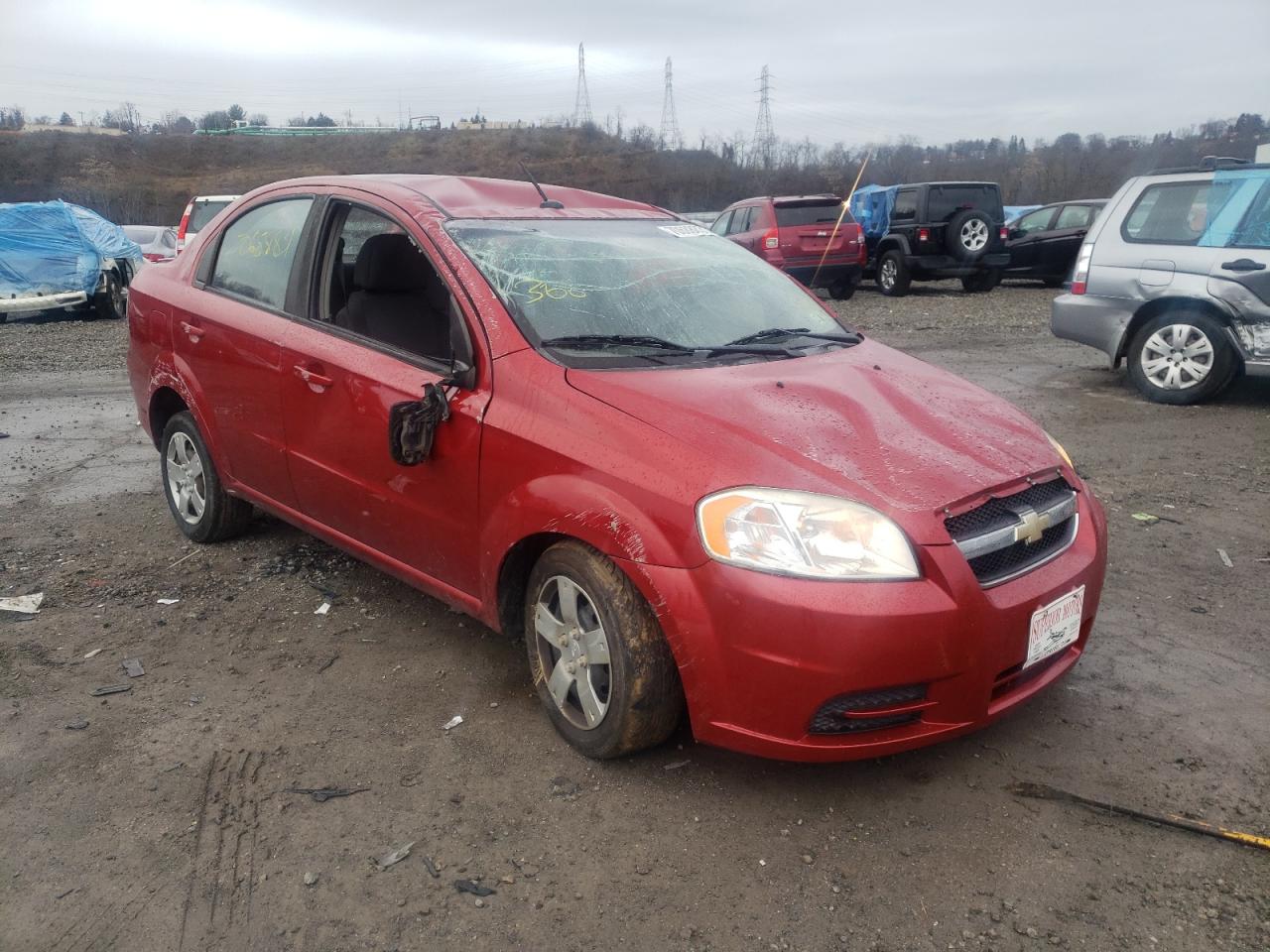 Фото 1 с аукциона – 2011 CHEVROLET AVEO LS с VIN KL1TD5DE5BB163844