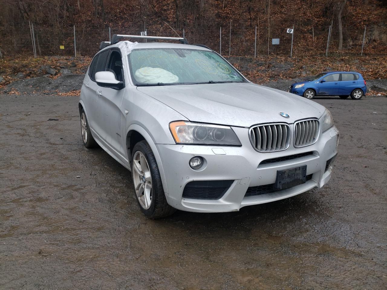 BMW X3 XDRIVE3 2014 with VIN 5UXWX7C52E0E76944 - Photo from auction