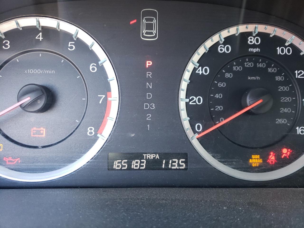 Photo 8 from auction – 2012 HONDA ACCORD LX with VIN 1HGCP2F31CA165772