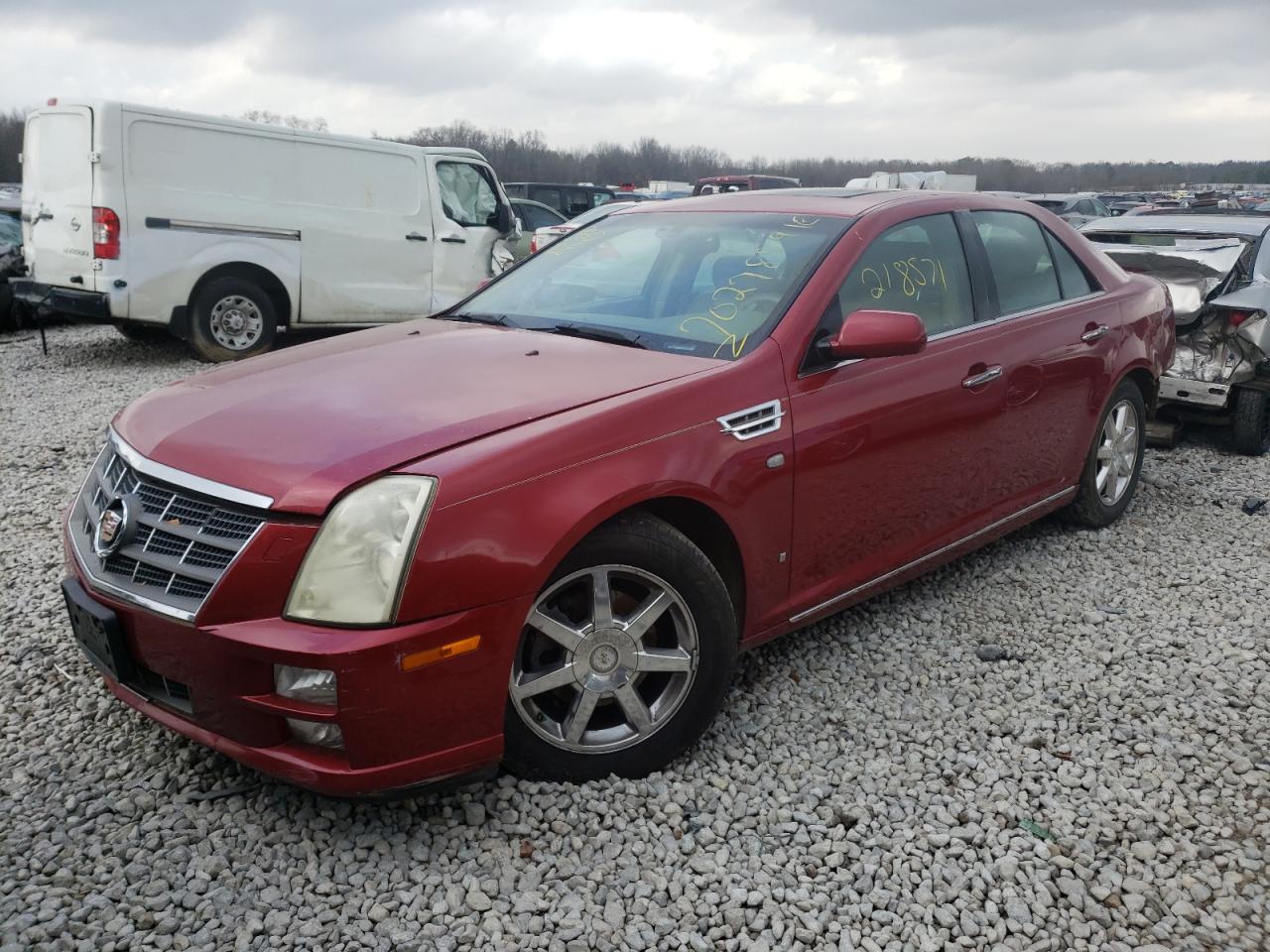 Photo 2 from auction – 2008 CADILLAC STS with VIN 1G6DW67V580104292