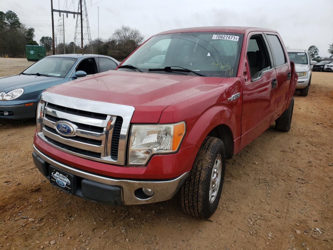 Photo 2 from auction – 2009 FORD F150 SUPER with VIN 1FTRW12839FB30962