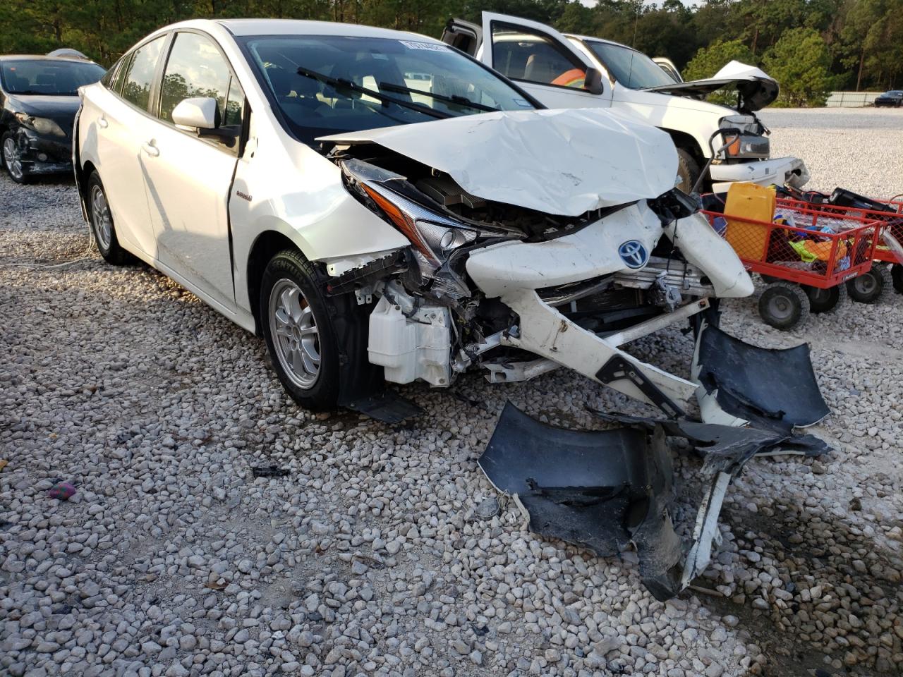 TOYOTA PRIUS 2016 with VIN JTDKBRFU9G3022945 - Photo from auction