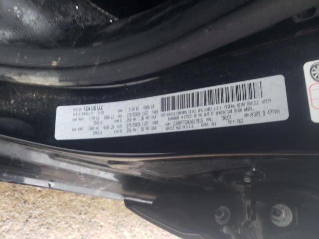 Photo 10 from auction – 2019 RAM 1500 BIG H with VIN 1C6RRFFGXKN817915