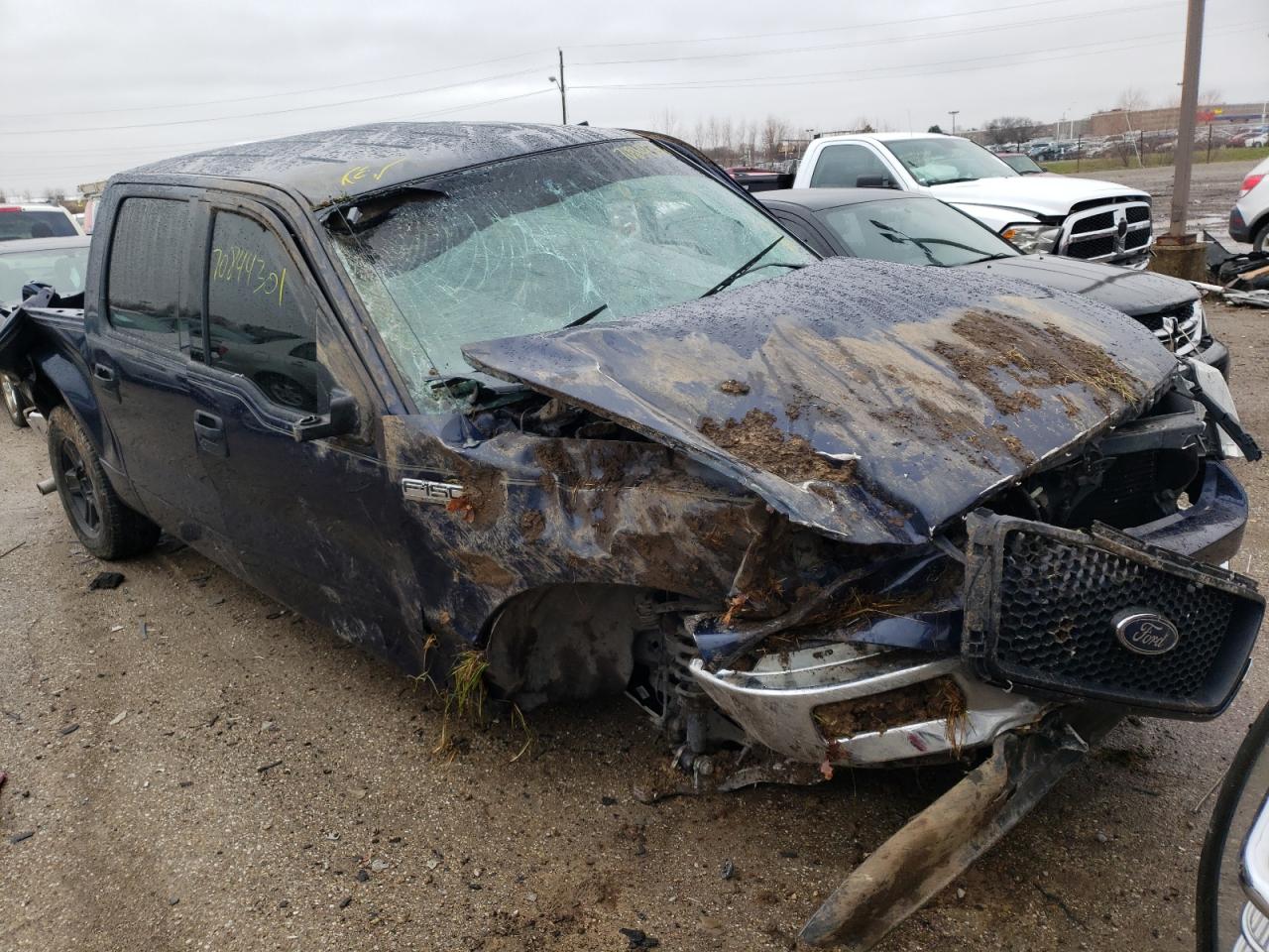FORD F150 2004 with VIN 1FTPW12534KC81622 - Photo from auction