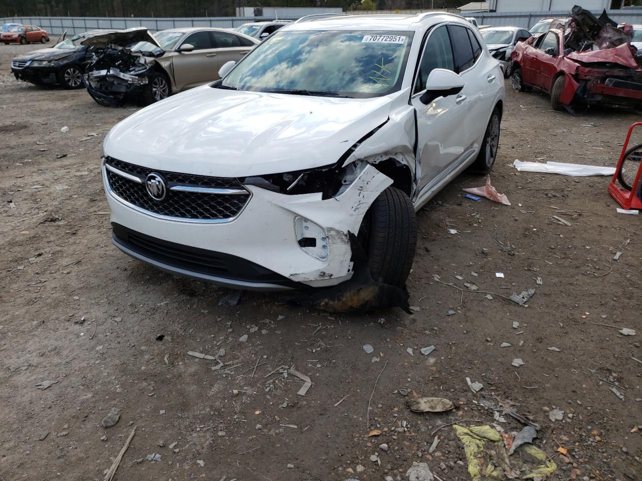 Photo 9 from auction – 2021 BUICK ENVISION A with VIN LRBFZRR40MD164646