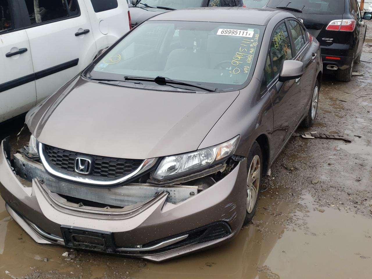 Photo 14 from auction – 2013 HONDA CIVIC LX with VIN 2HGFB2F57DH560281
