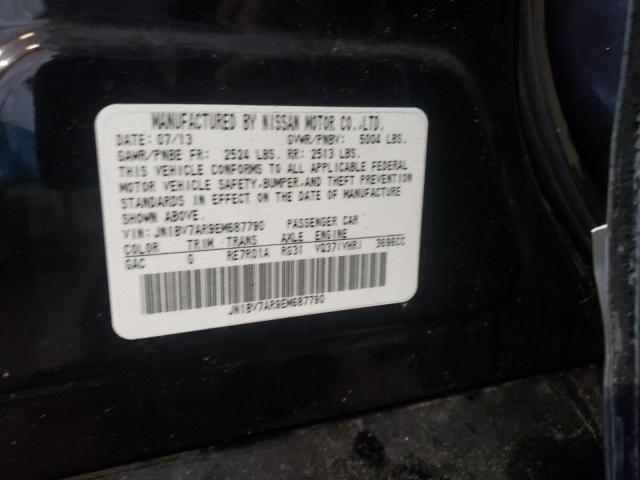Photo 10 from auction – 2014 INFINITI Q50 BASE with VIN JN1BV7AR9EM687790