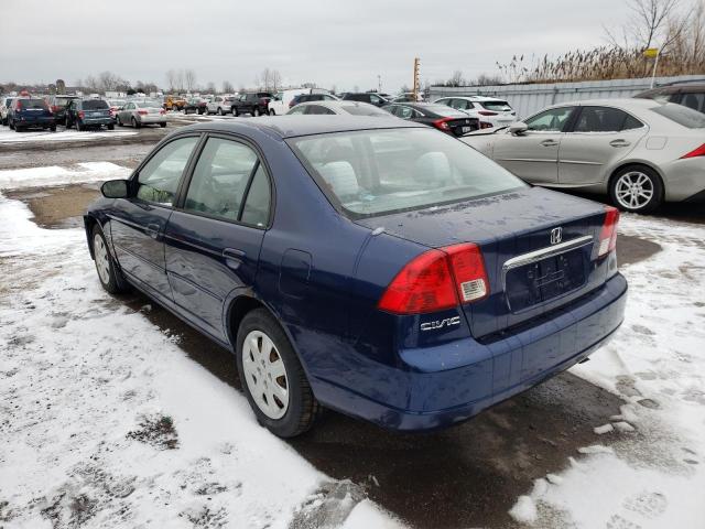 Photo 3 from auction – 2003 HONDA CIVIC LX with VIN 2HGES16613H908833