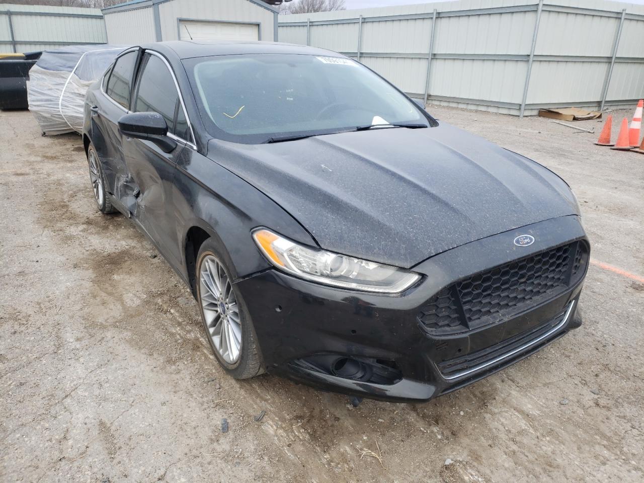 FORD FUSION SE 2013 with VIN 3FA6P0HR0DR127402 - Photo from auction