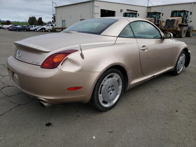 Photo 4 from auction – 2002 LEXUS SC 430 with VIN JTHFN48YX20035546