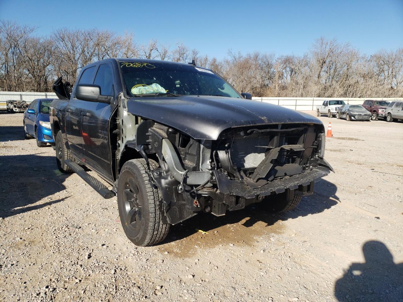 RAM 1500 CLASS 2021 with VIN 3C6RR6KT9MG706870 - Photo from auction