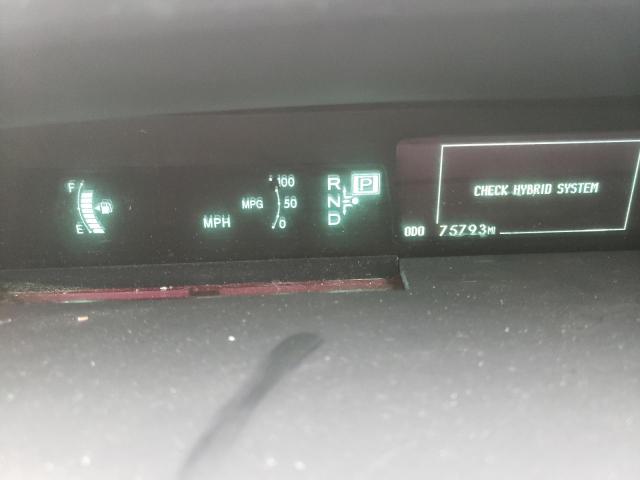 Photo 8 from auction – 2010 TOYOTA PRIUS with VIN JTDKN3DU4A0135654