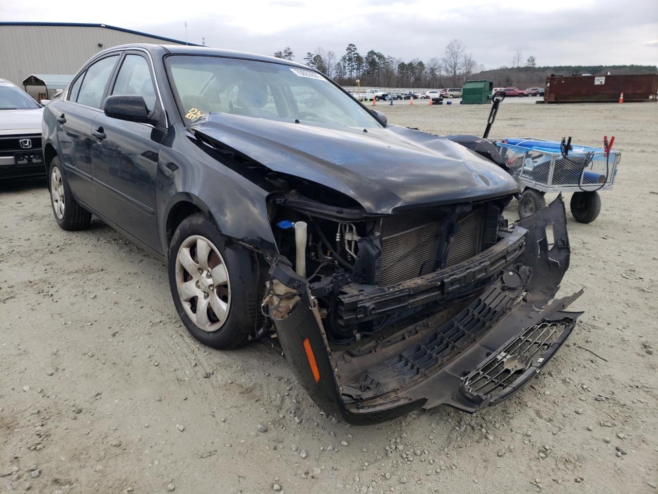 KIA OPTIMA LX 2008 with VIN KNAGE123485235686 - Photo from auction
