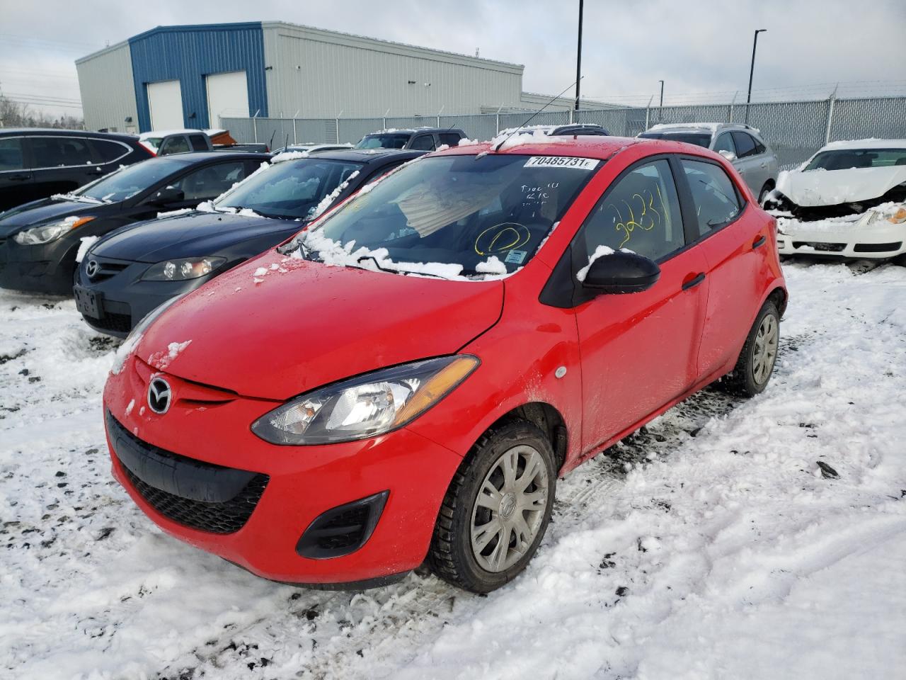 Photo 2 from auction – 2012 MAZDA MAZDA2 with VIN JM1DE1KY8C0149935