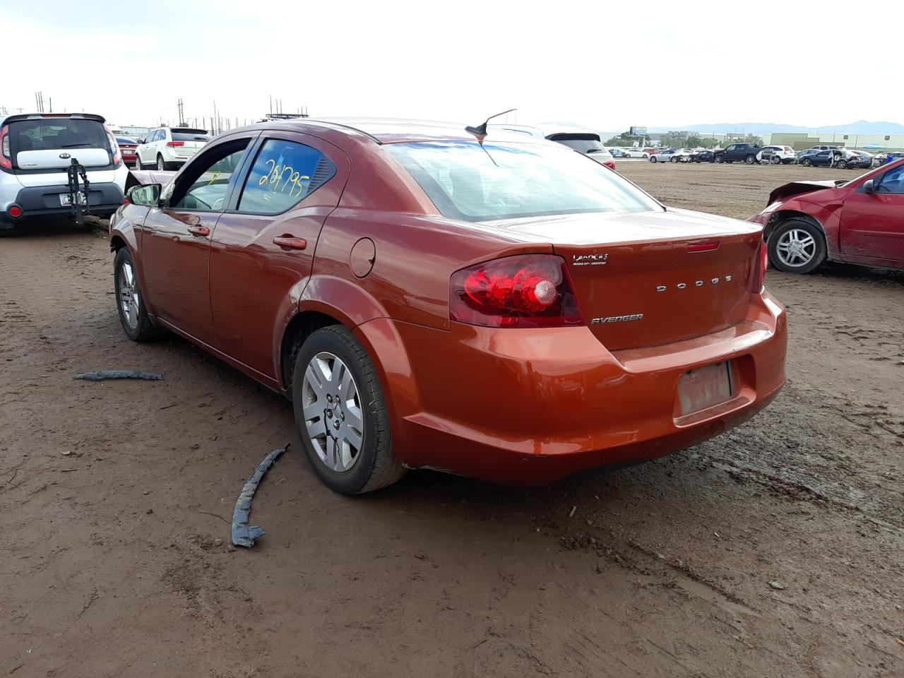 Photo 3 from auction – 2012 DODGE AVENGER SE with VIN 1C3CDZAB8CN238437