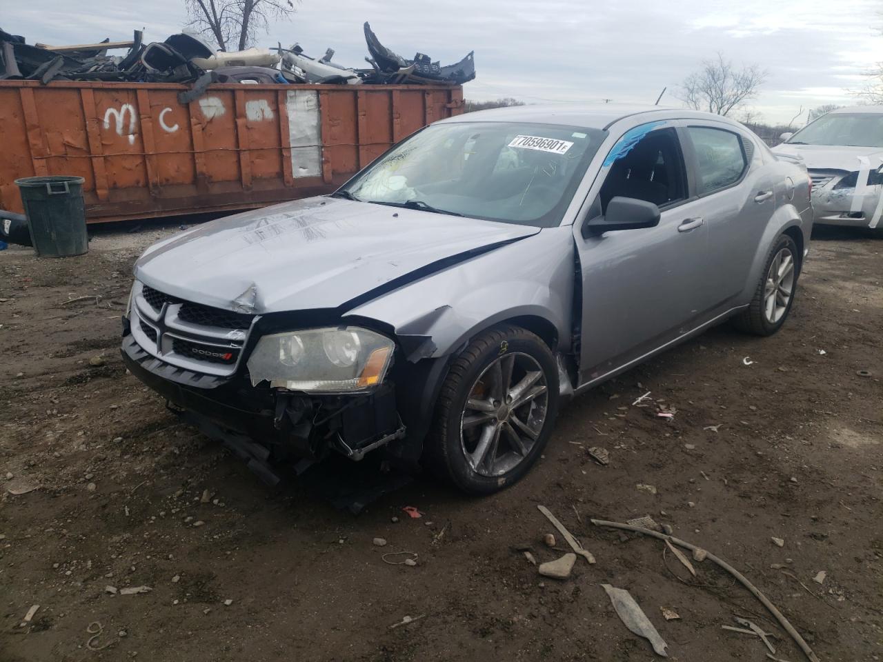 Photo 2 from auction – 2013 DODGE AVENGER SE with VIN 1C3CDZAG7DN768864