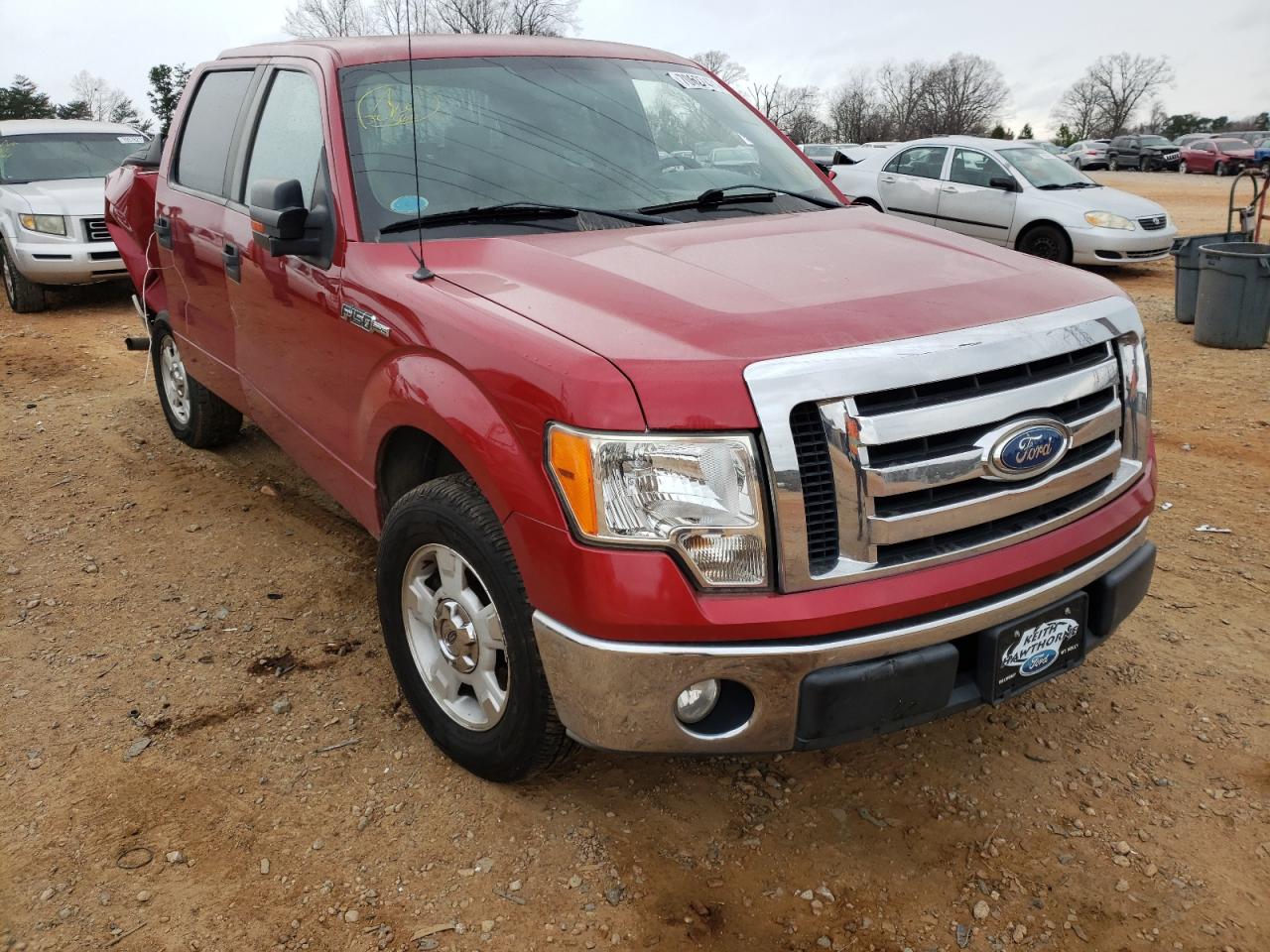 FORD F150 SUPER 2009 with VIN 1FTRW12839FB30962 - Photo from auction