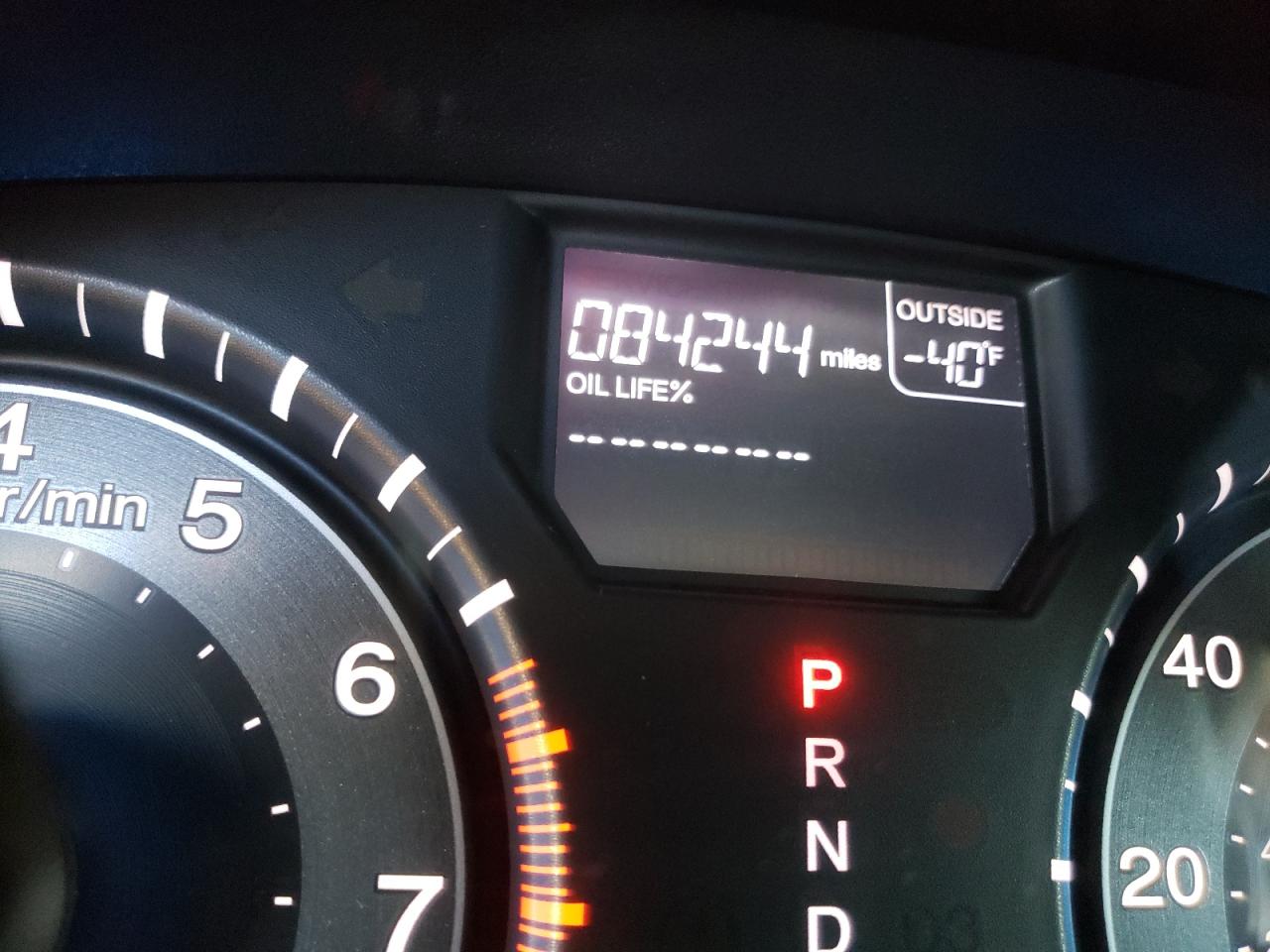 Photo 8 from auction – 2013 HONDA ODYSSEY EX with VIN 5FNRL5H45DB026779