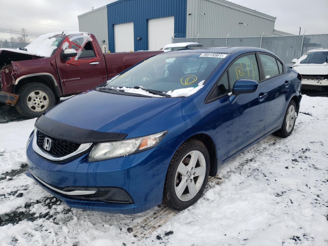 Photo 2 from auction – 2015 HONDA CIVIC LX with VIN 2HGFB2F59FH007621