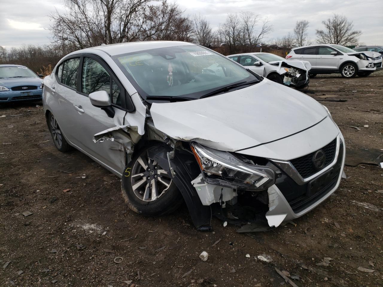 NISSAN VERSA SV 2020 with VIN 3N1CN8EV6LL845740 - Photo from auction