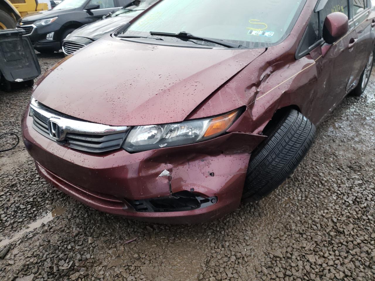 Foto 9 de la subasta – 2012 HONDA CIVIC EX con VIN 19XFB2F86CE322411