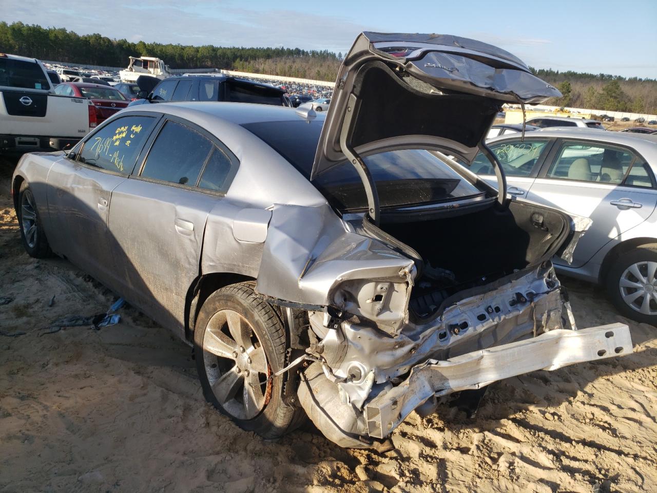 Photo 3 from auction – 2015 DODGE CHARGER SX with VIN 2C3CDXHG0FH889547