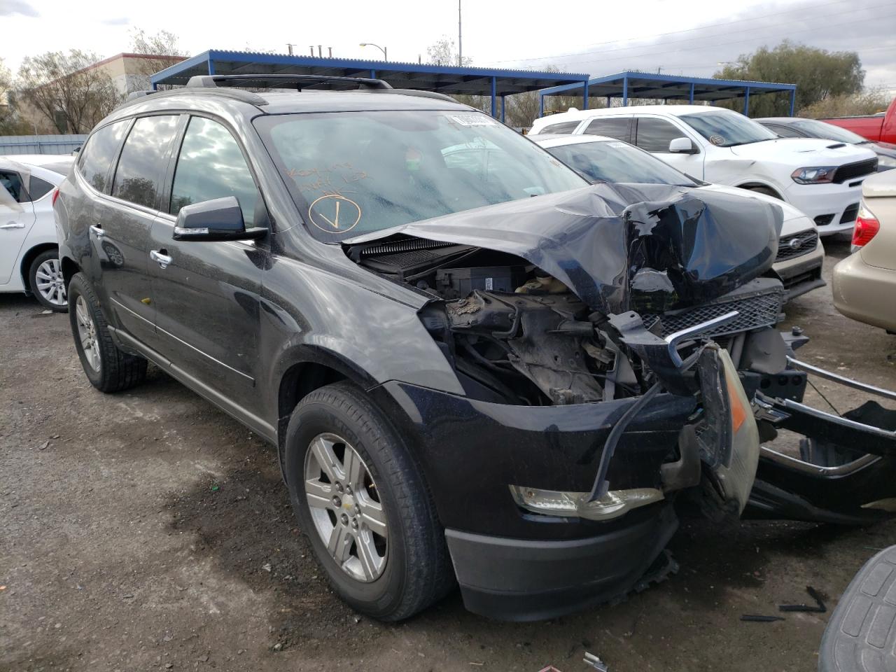 Photo 14 from auction – 2012 CHEVROLET TRAVERSE L with VIN 1GNKRJED2CJ130903