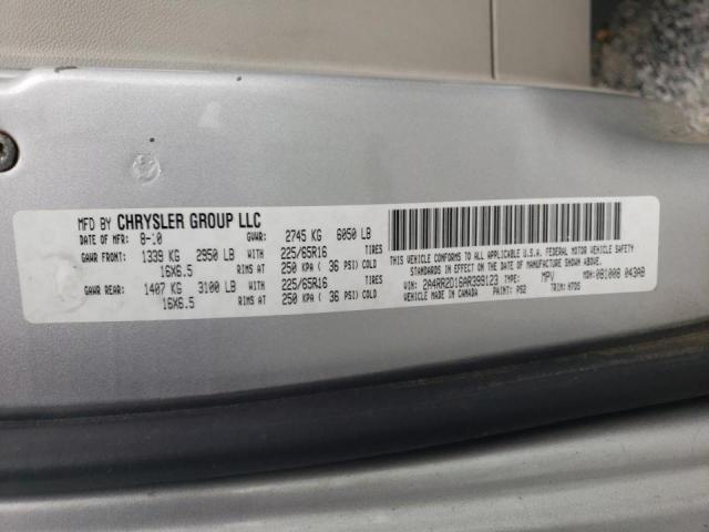 Photo 10 from auction – 2010 CHRYSLER TOWN & COU with VIN 2A4RR2D16AR399123