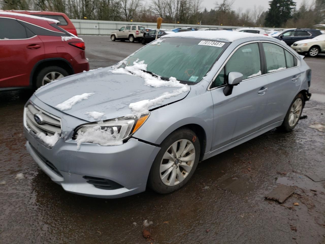 Photo 2 from auction – 2015 SUBARU LEGACY 2.5 with VIN 4S3BNAC60F3069505